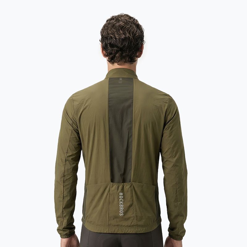 Fahrradjacke Rockbros YPW071 brown 4