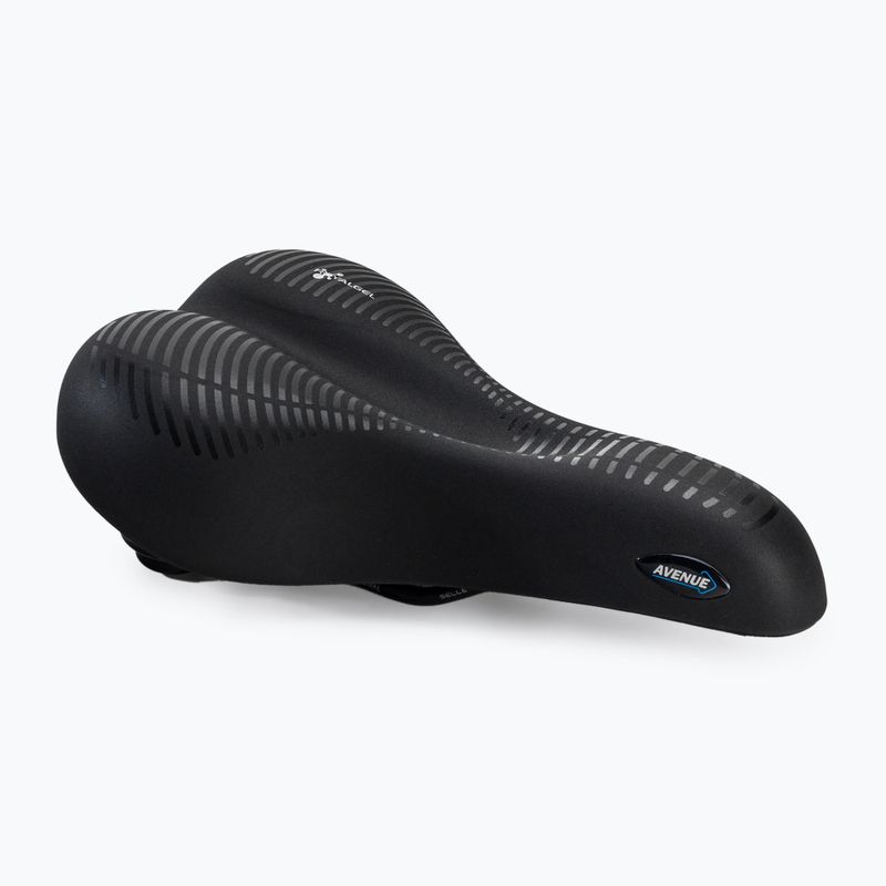 Selle Royal Classic Moderate 60st Fahrradsattel für Herren aus Elastomer-Gel. Avenue schwarz 8466HGCA38096