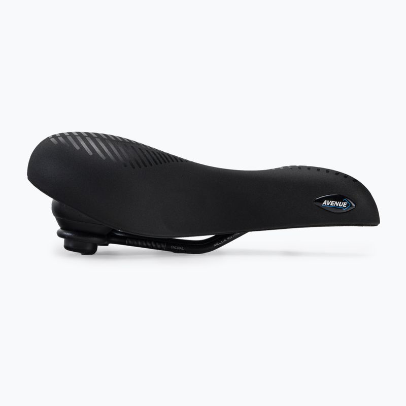 Selle Royal Classic Moderate 60st Fahrradsattel für Herren aus Elastomer-Gel. Avenue schwarz 8466HGCA38096 2