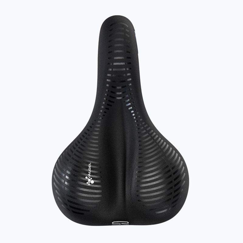 Selle Royal Classic Moderate 60st Fahrradsattel für Herren aus Elastomer-Gel. Avenue schwarz 8466HGCA38096 3