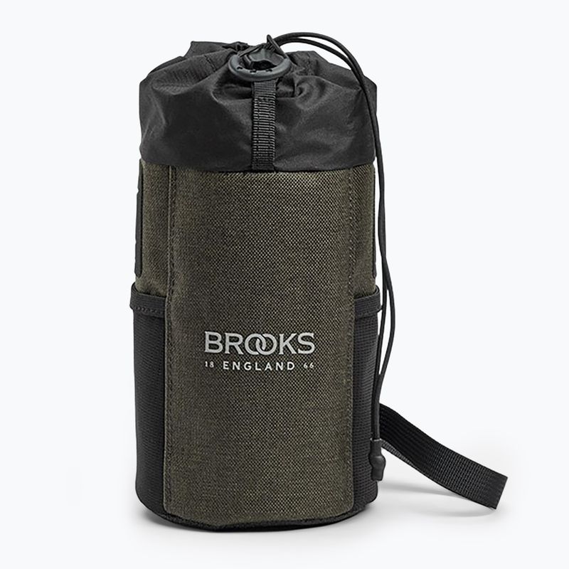 Fahrrad Lenkertasche Brooks England Scape Feed Pouch 1 l mud green