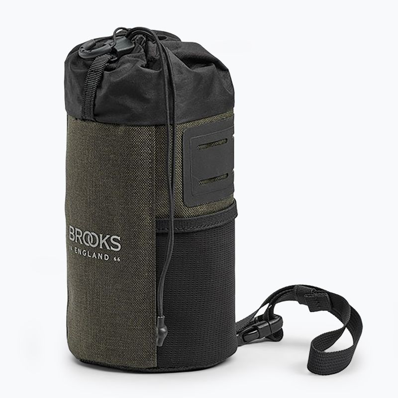 Fahrrad Lenkertasche Brooks England Scape Feed Pouch 1 l mud green 2