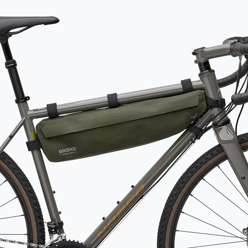 Fahrradtasche für den Rahmen Brooks England Scape 3,5 l mud green 5