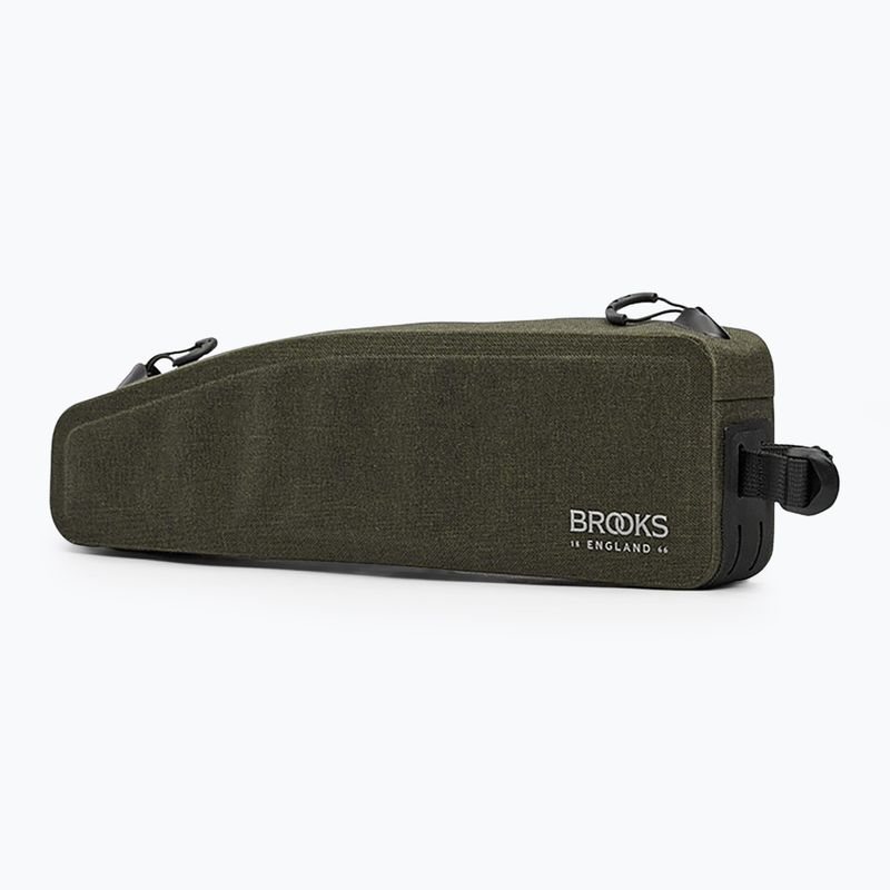 Fahrradtasche für den Rahmen Brooks England Scape Long Top 1,5 l mud green 2