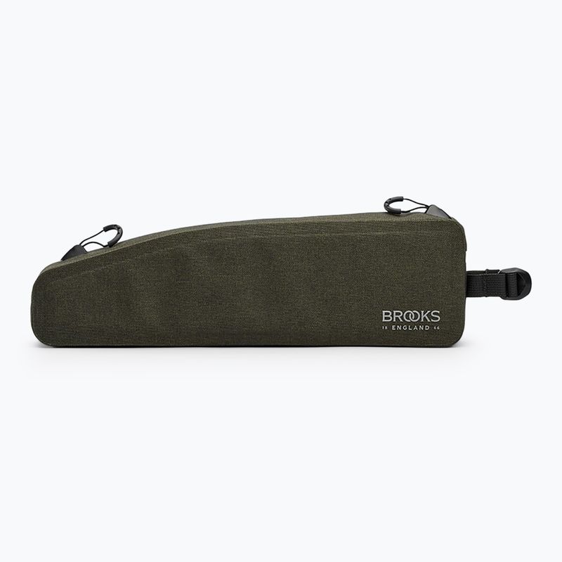 Fahrradtasche für den Rahmen Brooks England Scape Long Top 1,5 l mud green 3