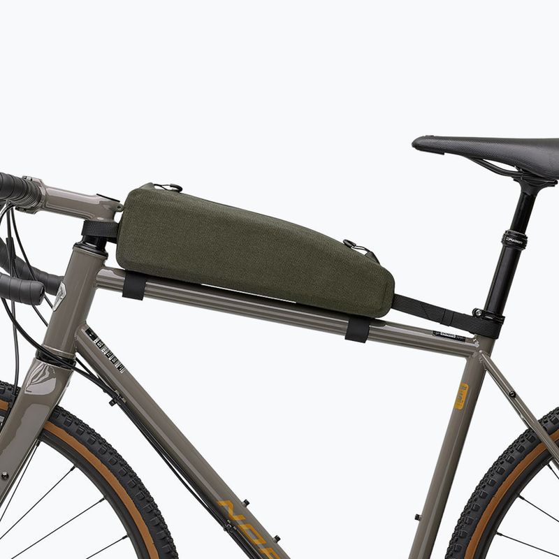 Fahrradtasche für den Rahmen Brooks England Scape Long Top 1,5 l mud green 5
