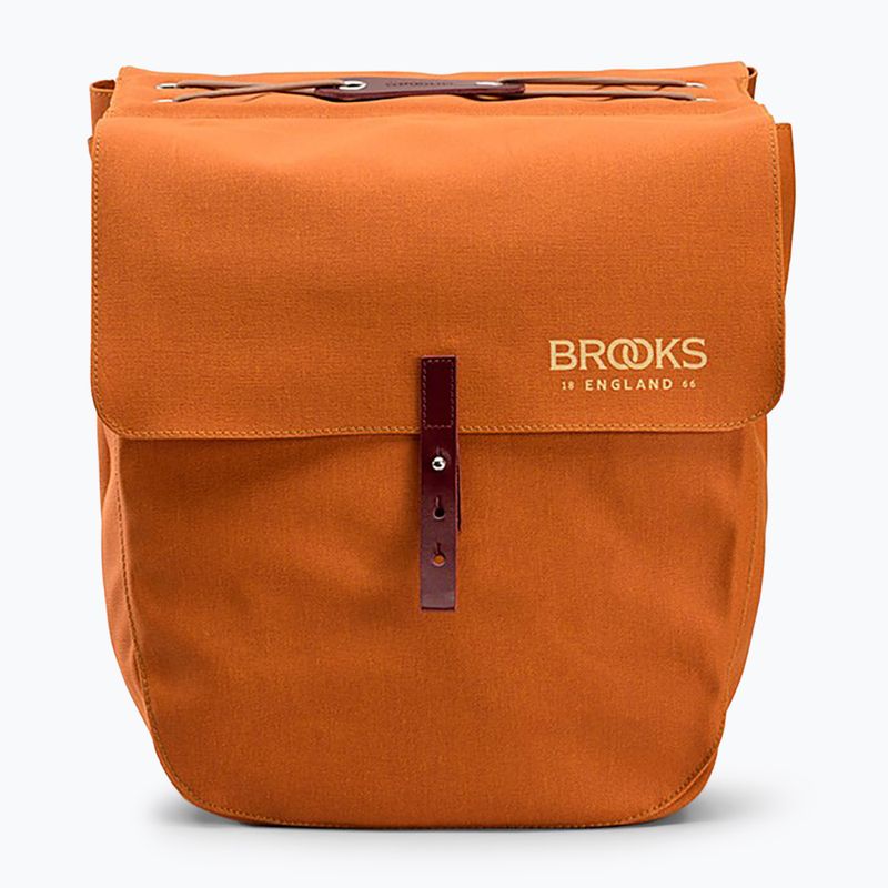 Fahrradtasche Brooks England Brick Lane Panniers 30 l gooseback/maroon 3