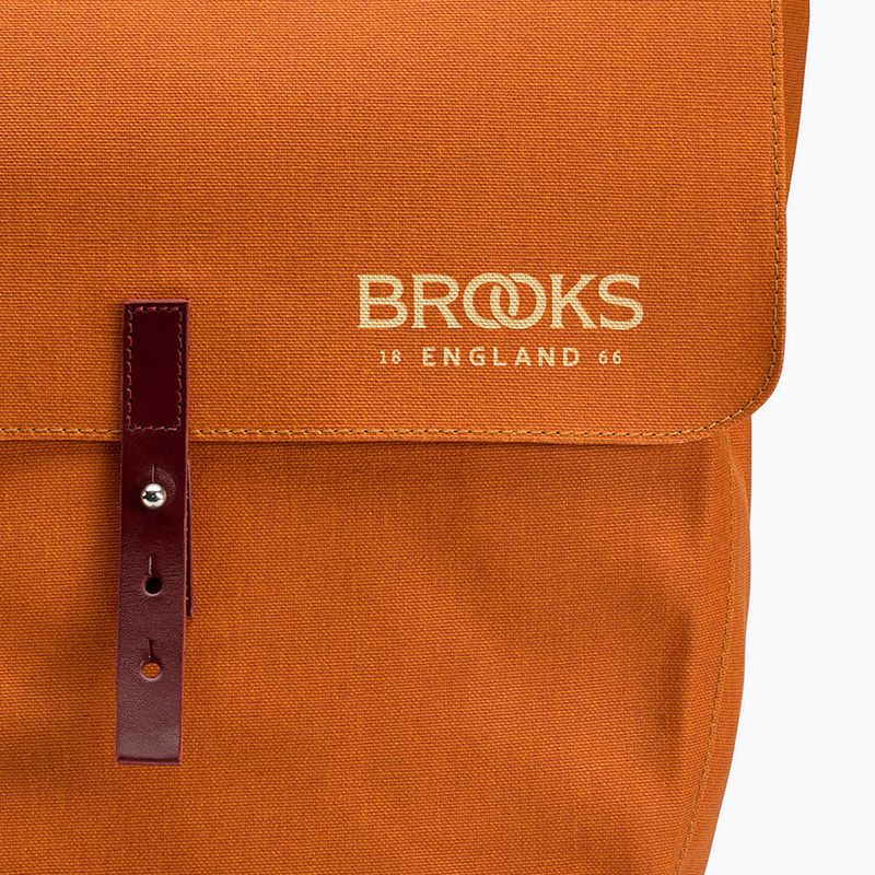 Fahrradtasche Brooks England Brick Lane Panniers 30 l gooseback/maroon 5