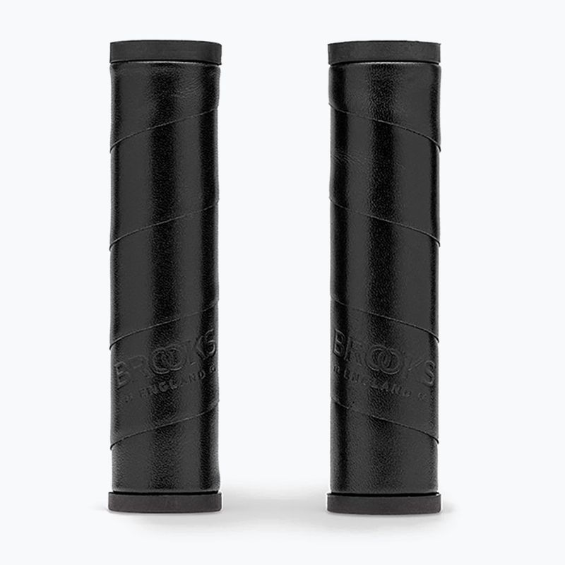 Lenkergriffe Brooks England Willow Leather black