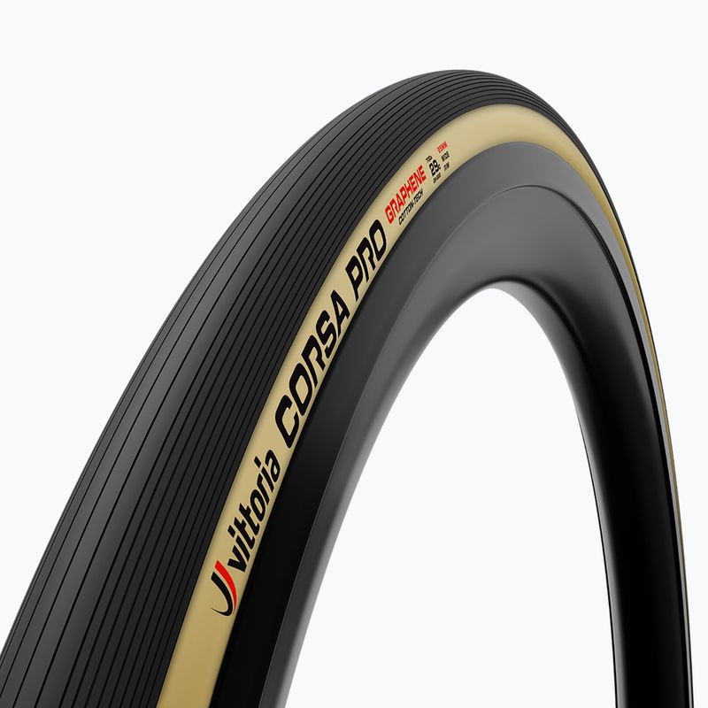 Fahrradreifen Vittoria Corsa Pro G2.0 TLR 700 x 28C black/beige