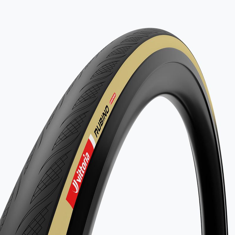 Fahrradreifen Vittoria Rubino V G2.0 700 x 28C Schwarz/Beige 2