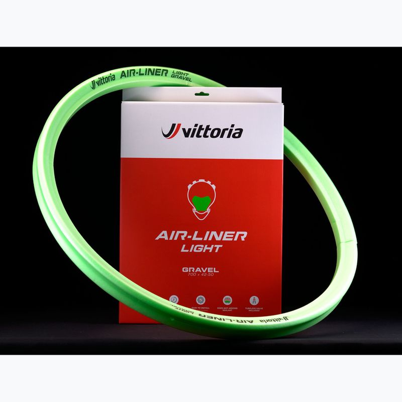 Durchtrittschutz-Einlage Vittoria AirLiner Light Gravel 700 x 42-50C green 2