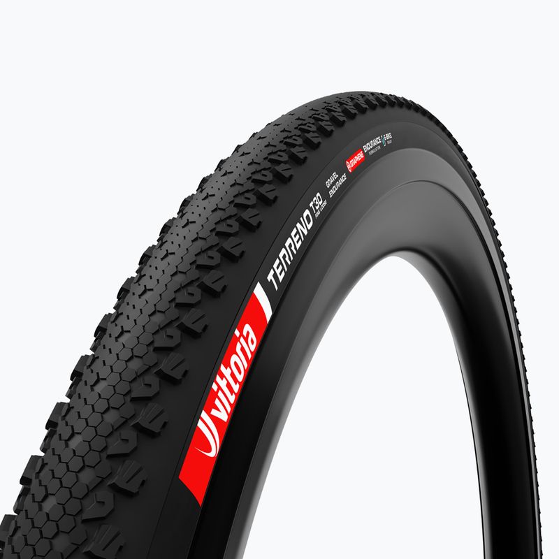 Fahrradreifen Vittoria Terreno T30 G2.0 TLR Gravel Endurance 700x37c Schwarz/Braun 2