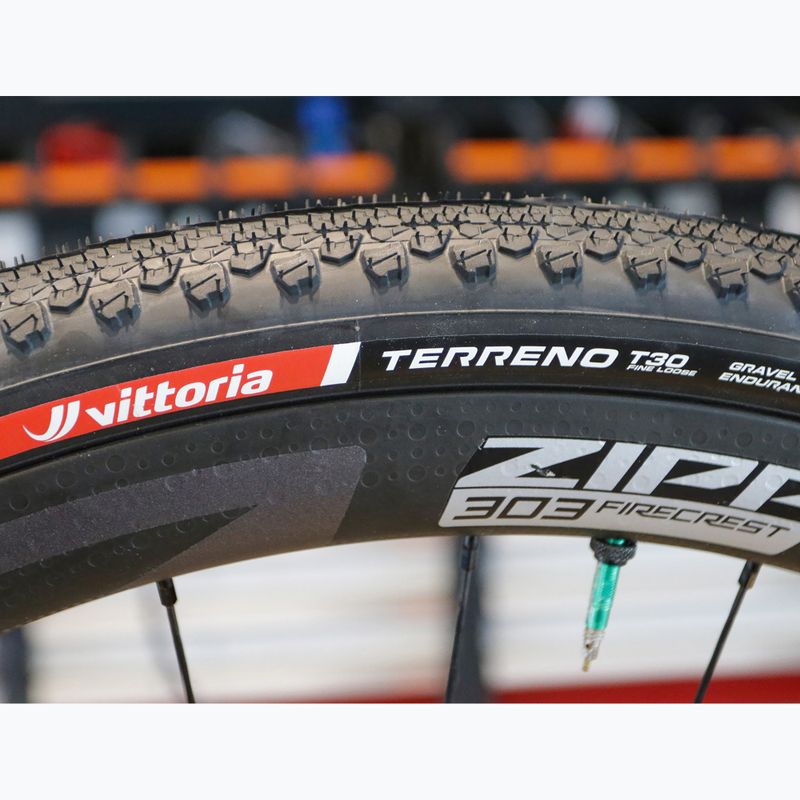 Fahrradreifen Vittoria Terreno T30 G2.0 TLR Gravel Endurance 700x37c Schwarz/Braun 8