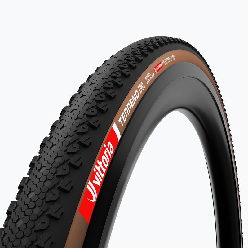 Fahrradreifen Vittoria Terreno T30 G2.0 TLR Gravel Endurance 700x40c Schwarz/Braun 2
