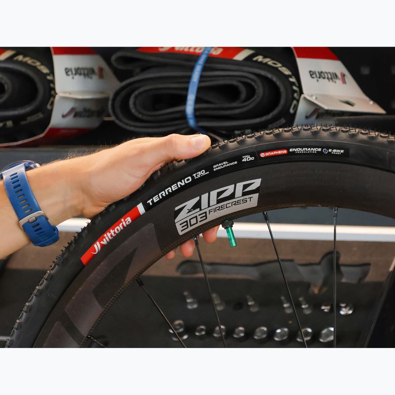 Fahrradreifen Vittoria Terreno T30 G2.0 TLR Gravel Endurance 700x40c Schwarz 6