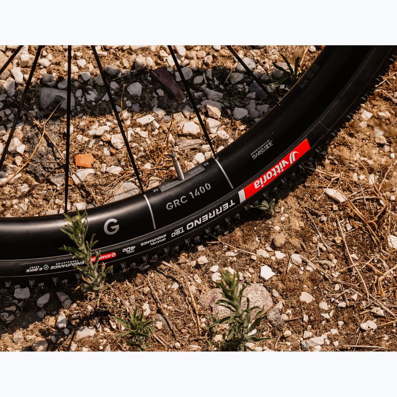 Fahrradreifen Vittoria Terreno T60 G2.0 TLR Gravel Endurance 700x40c Schwarz/Braun 6