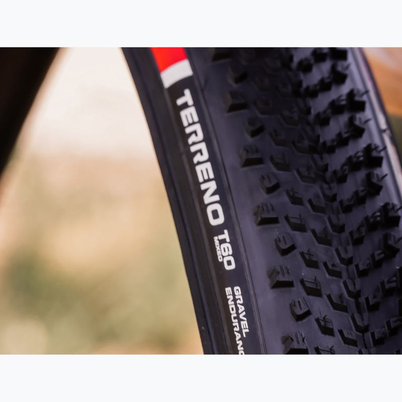 Fahrradreifen Vittoria Terreno T60 G2.0 TLR Gravel Endurance 700x40c Schwarz/Braun 8