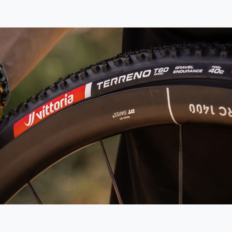Fahrradreifen Vittoria Terreno T60 G2.0 TLR Gravel Endurance black/brown 6
