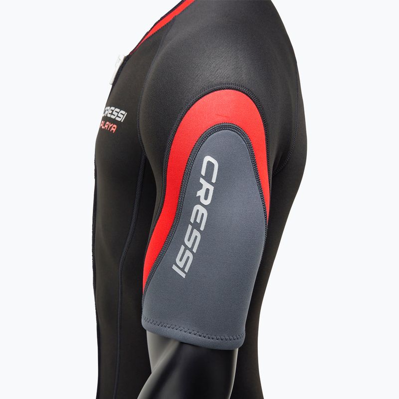 Neoprenanzug für Herren Cressi Playa Shorty 2.5 mm black/red 7