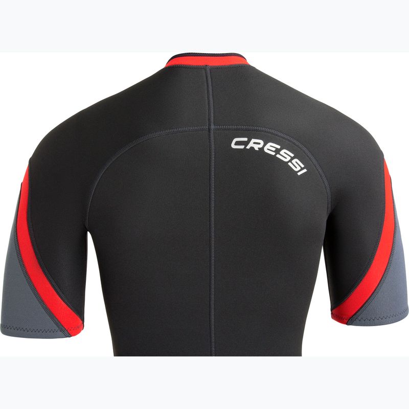 Cressi Playa Shorty 2.5 mm Damen Neoprenanzug schwarz/rot 8