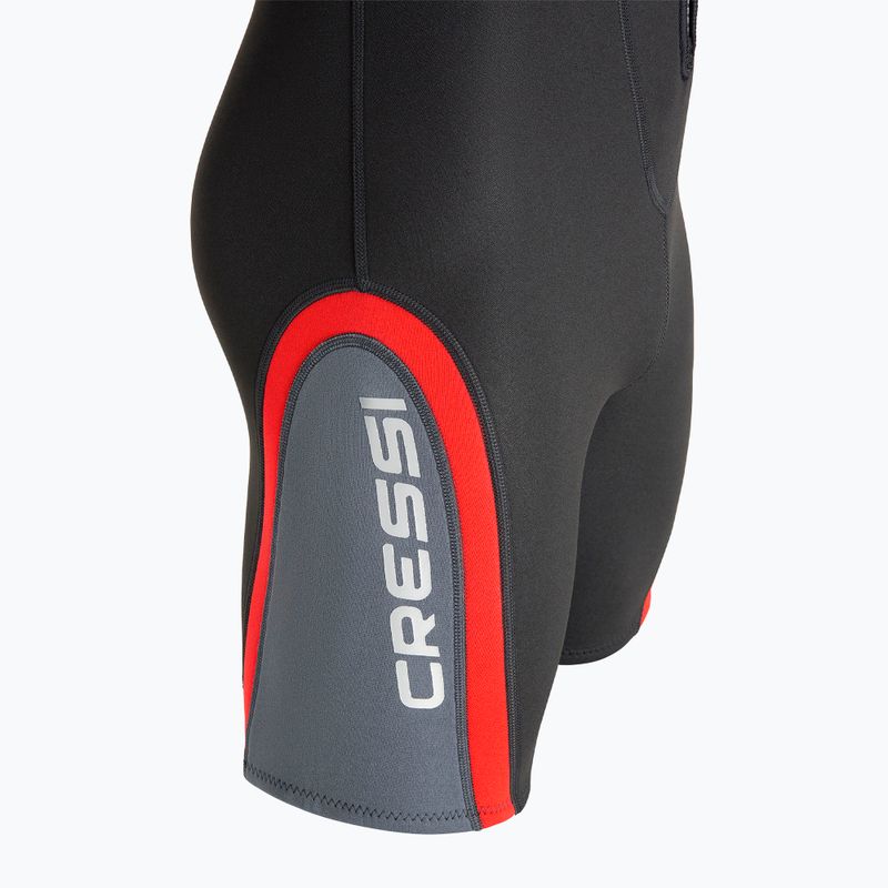 Cressi Playa Shorty 2.5 mm Damen Neoprenanzug schwarz/rot 10