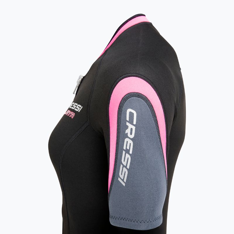 Neoprenanzug für Herren Cressi Playa Shorty 2.5 mm black/pink 8