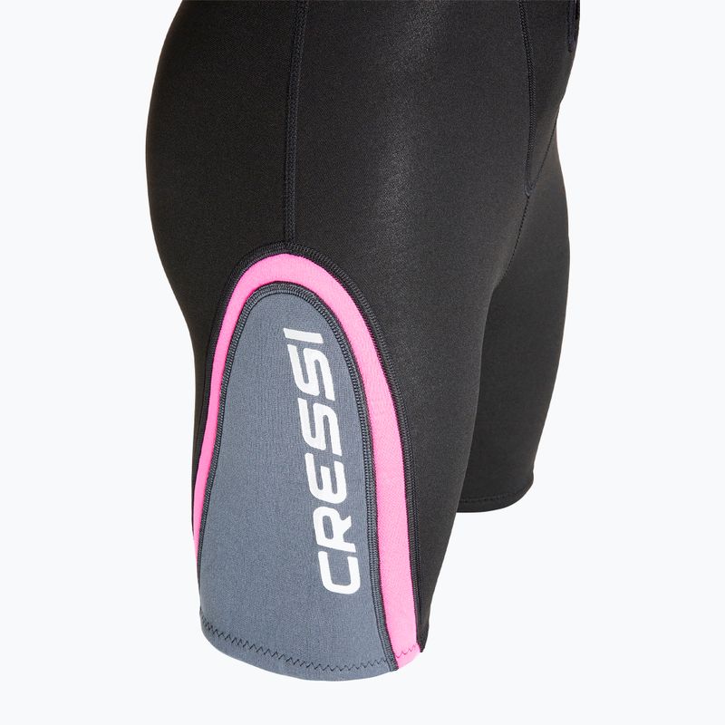 Cressi Playa Shorty 2.5 mm Damen Neoprenanzug schwarz/rosa 9