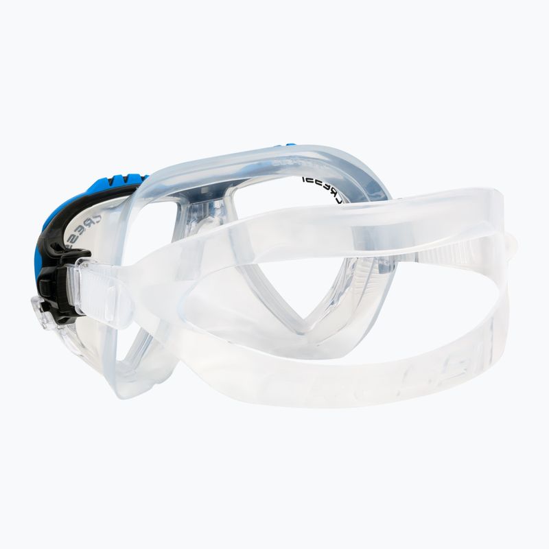 Cressi Matrix Tauchmaske blau DS301020 4