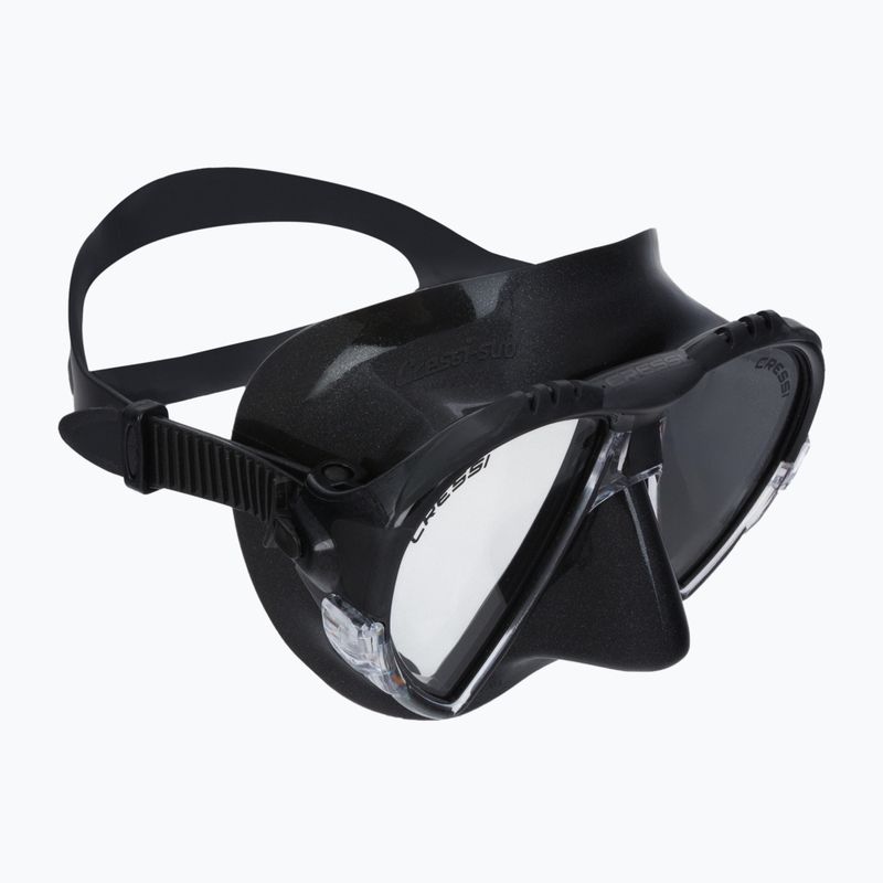 Cressi Matrix Tauchmaske schwarz DS302050