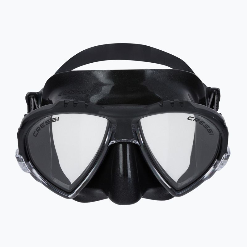 Cressi Matrix Tauchmaske schwarz DS302050 2