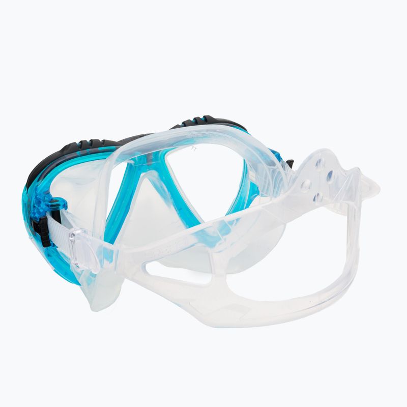 Cressi Lince türkisfarbene Tauchmaske DS311063 4
