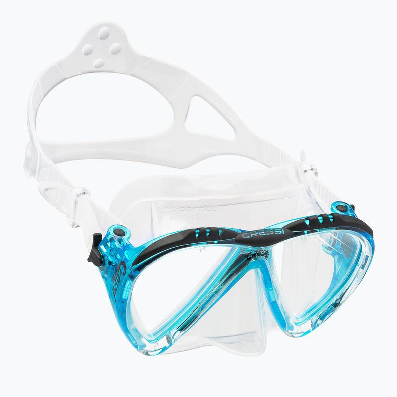 Cressi Lince türkisfarbene Tauchmaske DS311063 6