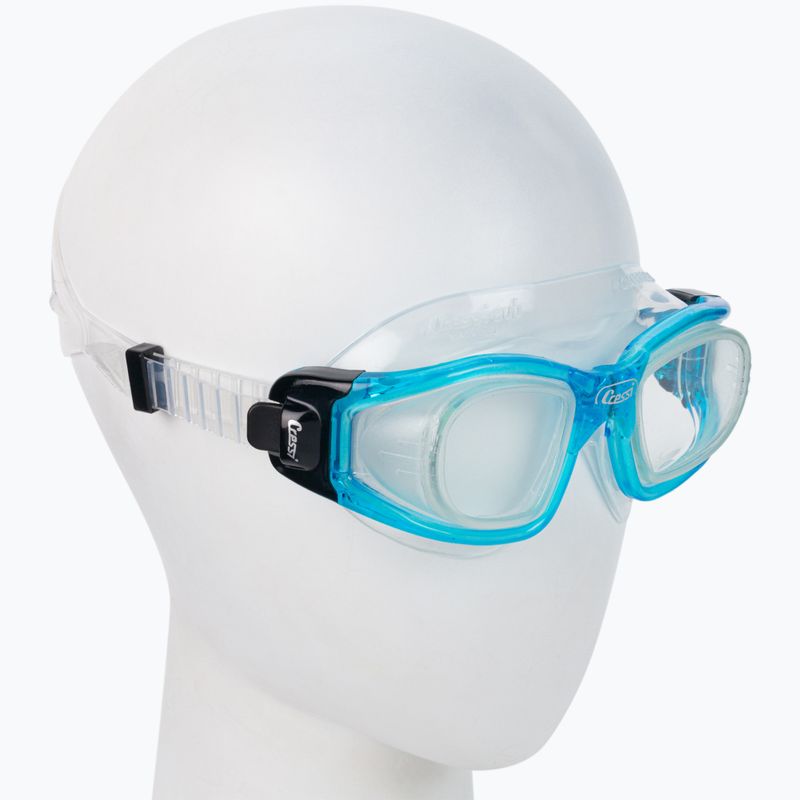 Cressi Galileo hellblaue Bademaske DE205599