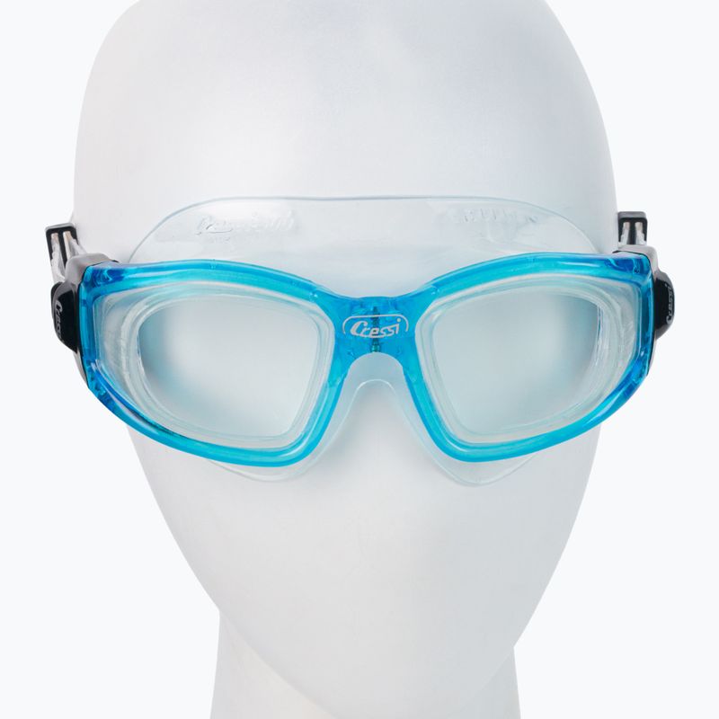 Cressi Galileo hellblaue Bademaske DE205599 2
