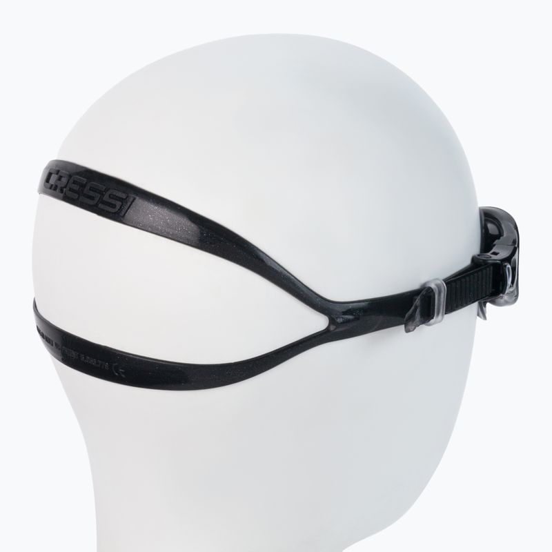 Cressi Flash Schwimmbrille schwarz DE202392 3