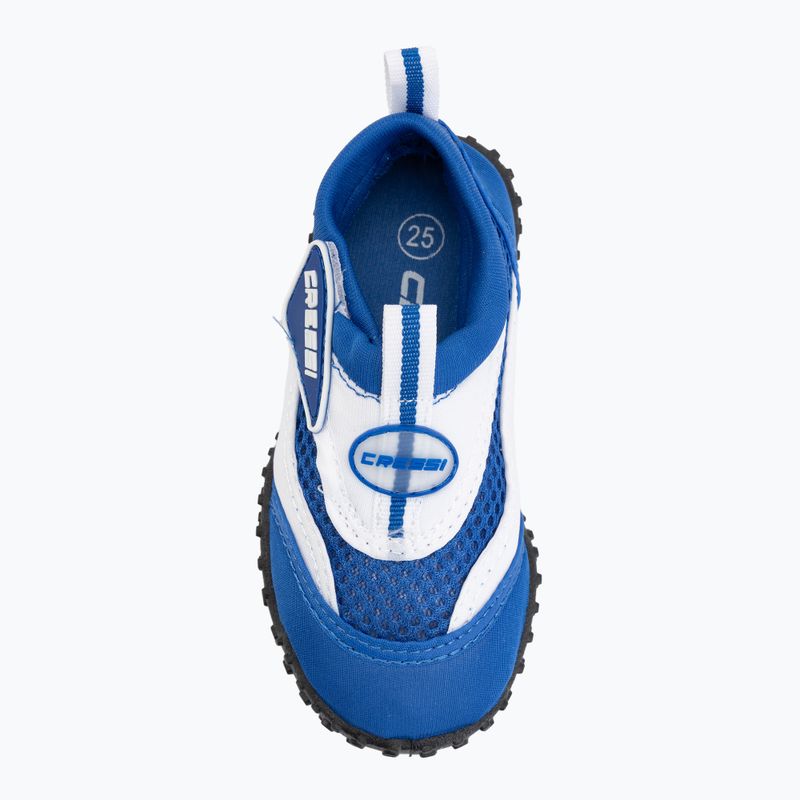 Cressi Coral Wasserschuhe für Kinder weiß und blau VB945024 5