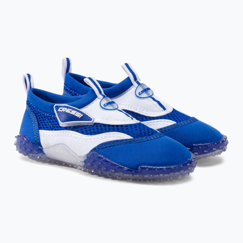 Cressi Coral Wasserschuhe für Kinder weiß und blau VB945024 5