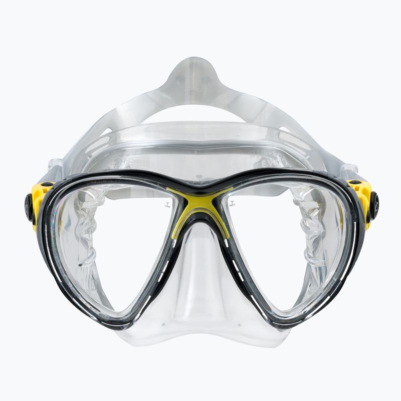 Cressi Big Eyes Evolution Tauchmaske gelb DS340010 2