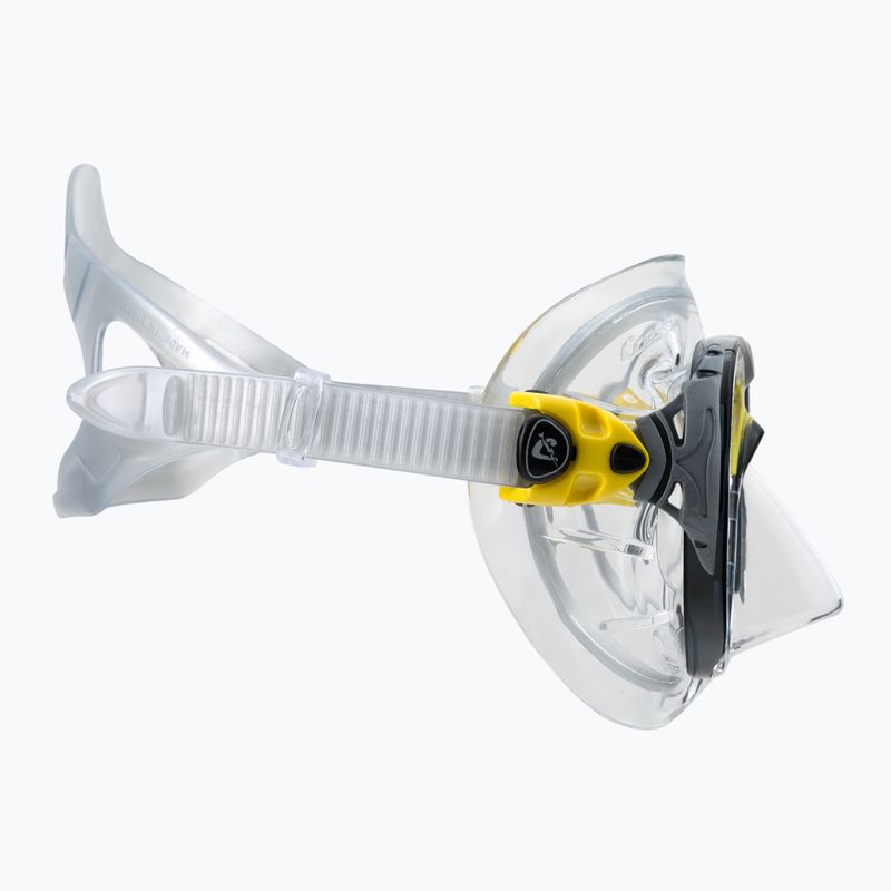 Cressi Big Eyes Evolution Tauchmaske gelb DS340010 3