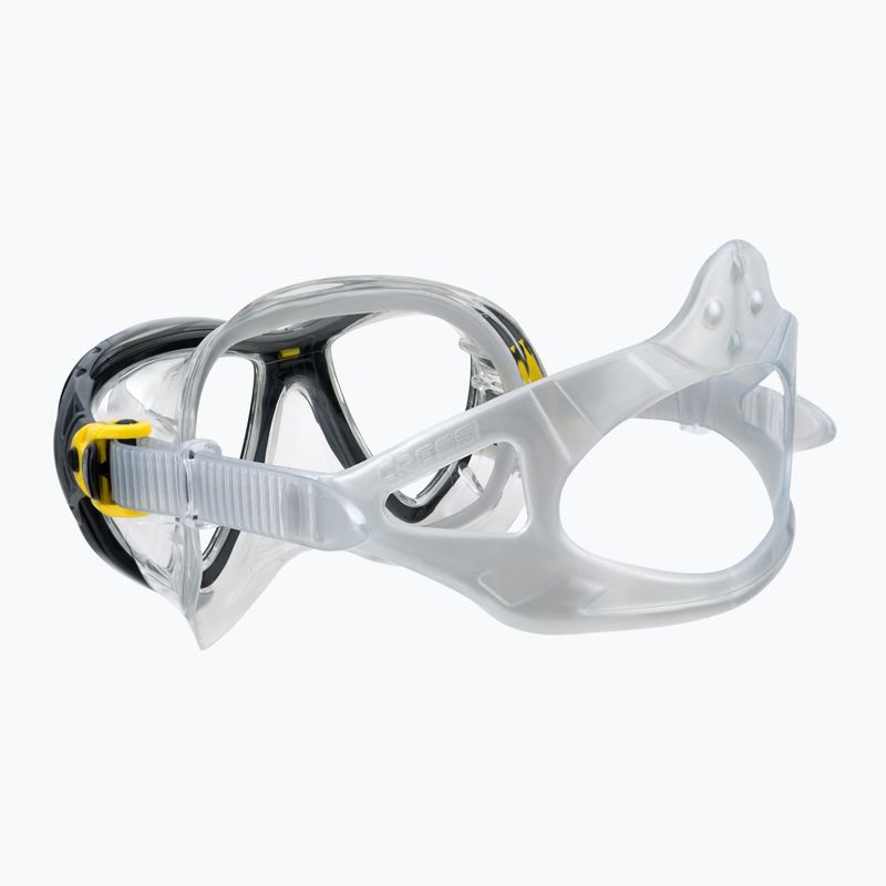 Cressi Big Eyes Evolution Tauchmaske gelb DS340010 4