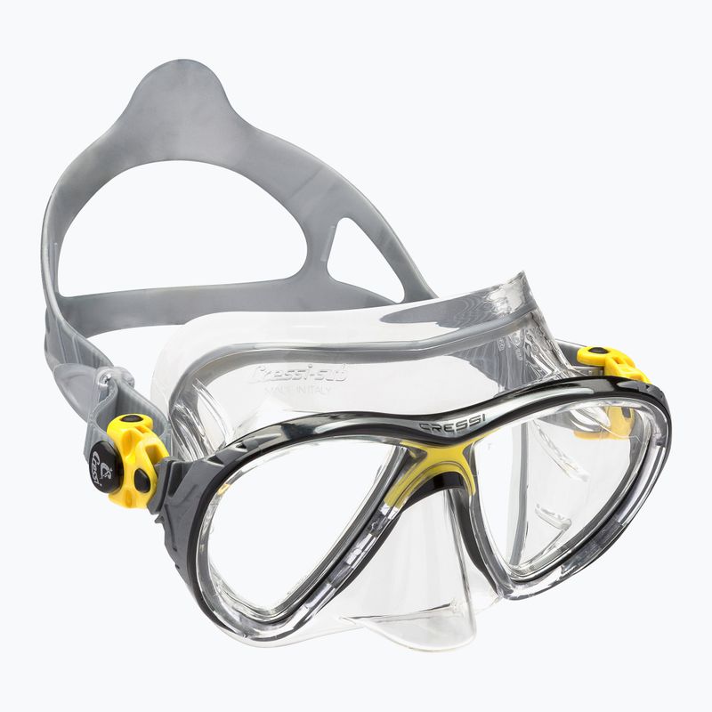 Cressi Big Eyes Evolution Tauchmaske gelb DS340010 6