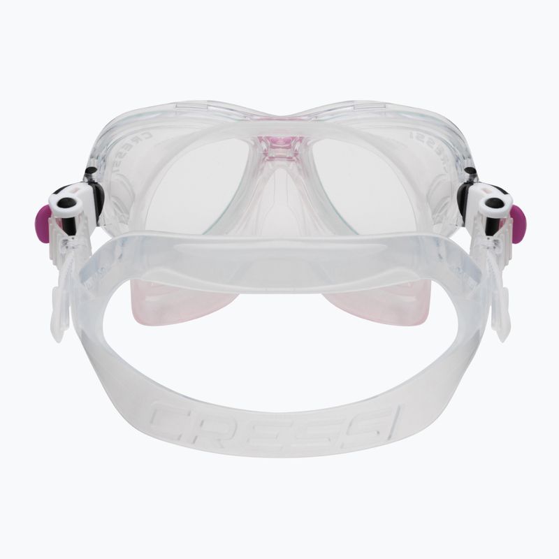 Cressi Kinderschnorchelset Marea Jr Maske + Schnorchel Top klar rosa DM1000064 5