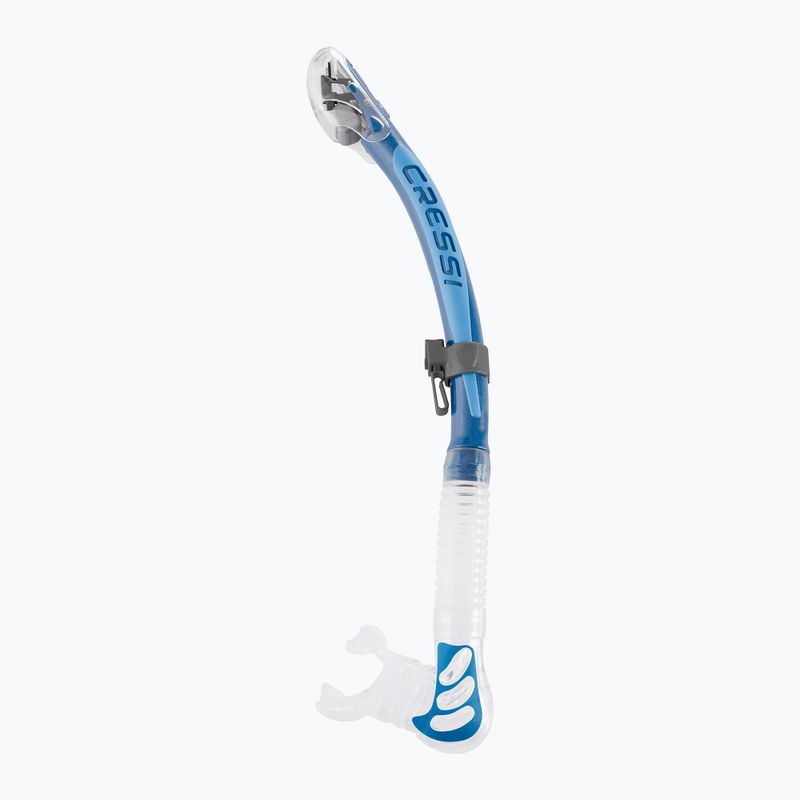 Cressi Alpha Ultra Dry Schnorchel blau ES258020 4