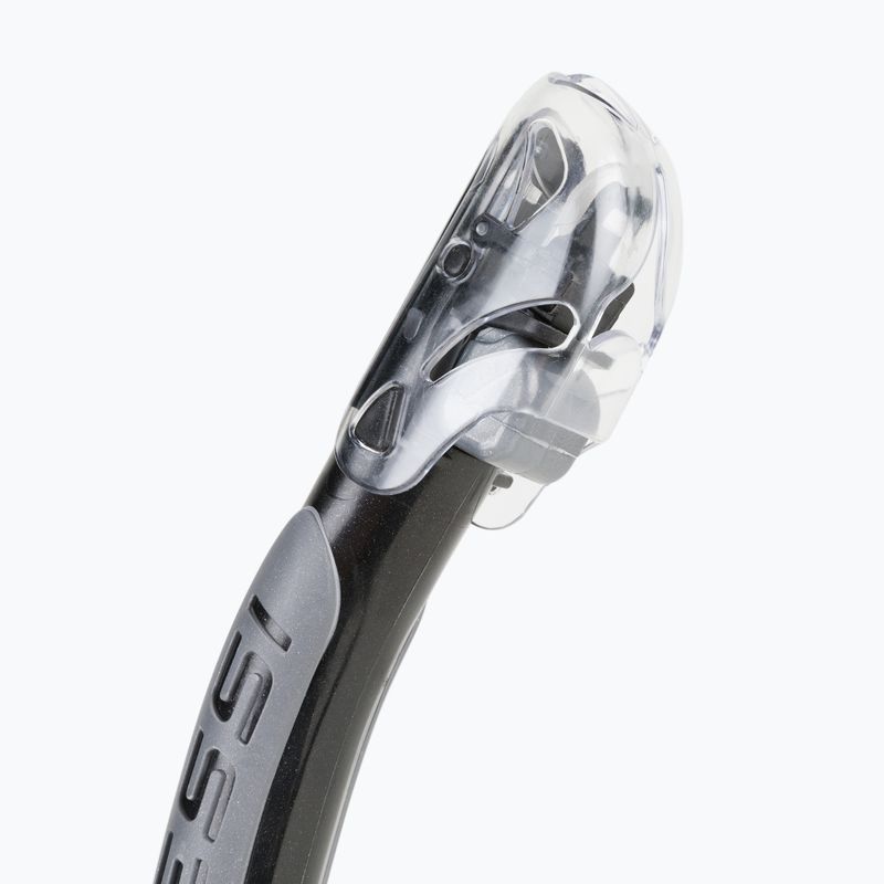 Cressi Alpha Ultra Dry schwarz/silber Schnorchel ES258 2