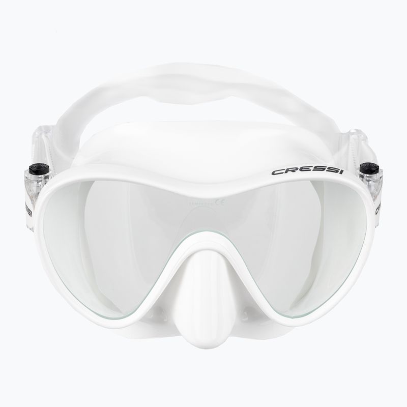 Tauchmaske Cressi F1 weiß ZDN283 2