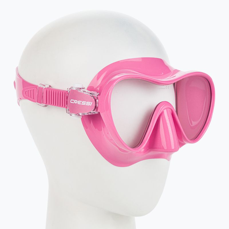 Cressi F1 Small Tauchmaske rosa ZDN311040