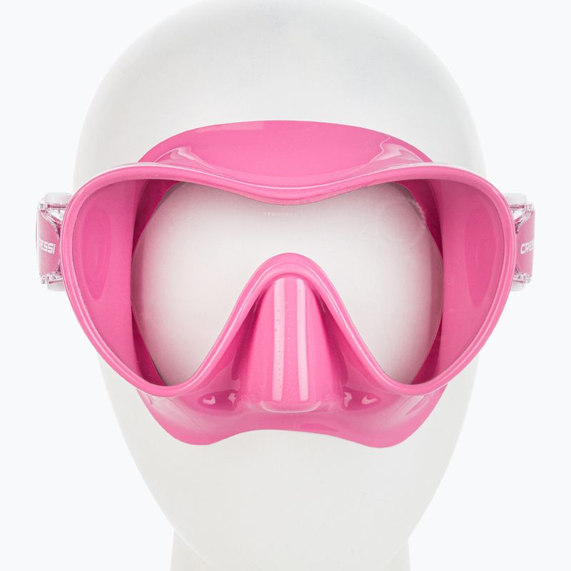 Cressi F1 Small Tauchmaske rosa ZDN311040 2