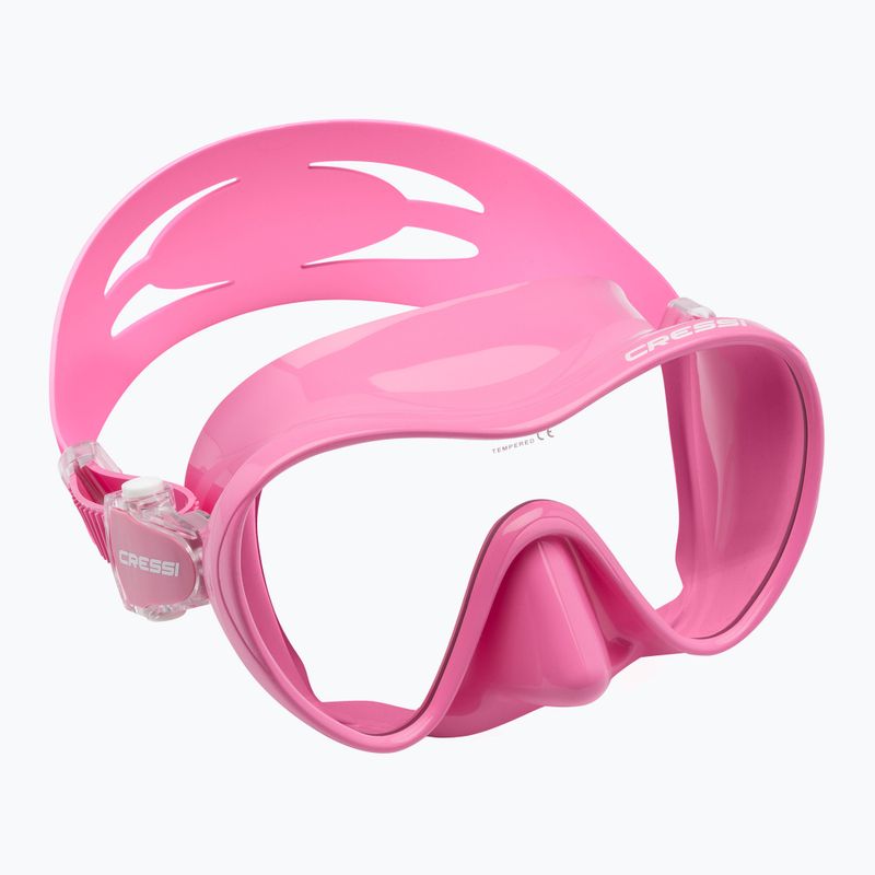 Cressi F1 Small Tauchmaske rosa ZDN311040 5
