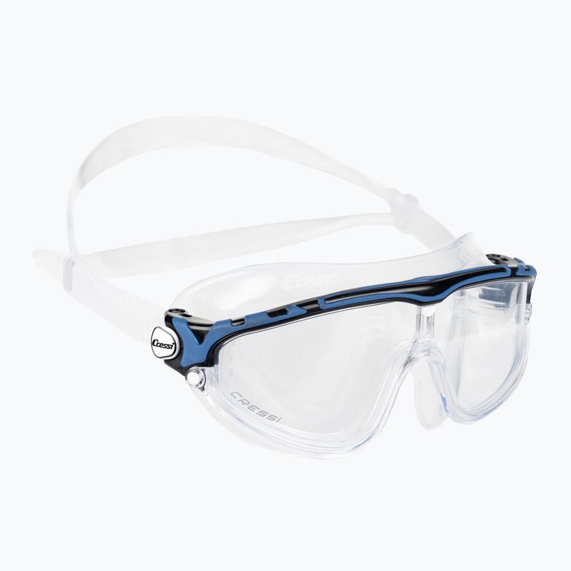 Bademaske Cressi Skylight farblos-blau DE2332